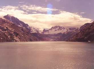 Fjord with Glacier