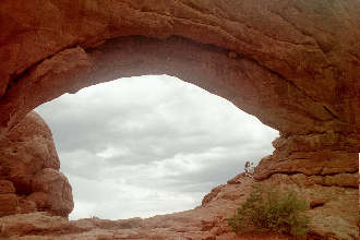 A closer view of North Window